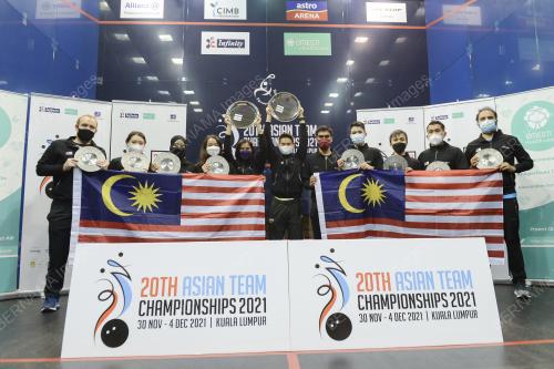KEJOHANAN SKUASY BERPASUKAN ASIA 2021