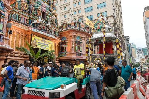 PERSIAPAN PENDATI SAMBUTAN THAIPUSAM