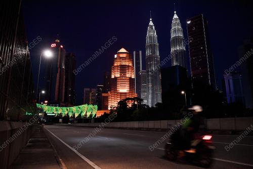 TINJAUAN TRAFIK KL HARI RAYA KEDUA - MALAM