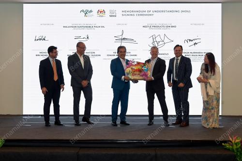 MOU ANTARA NESTLE DAN MSPO