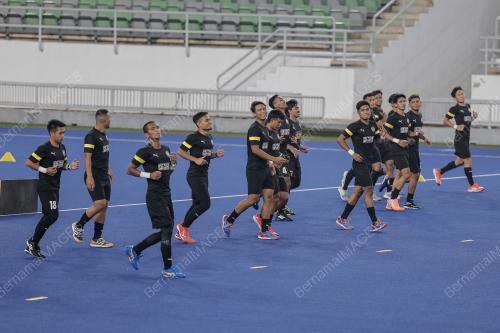 SESI LATIHAN PASUKAN HOKI KEBANGSAAN