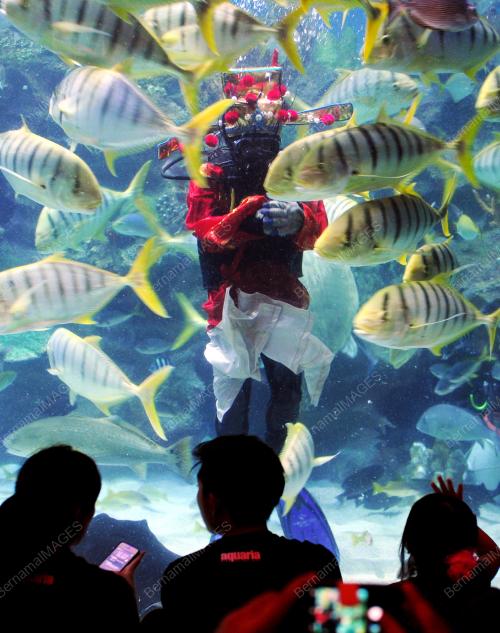 DEWA KEMAKMURAN DI AQUARIA KLCC