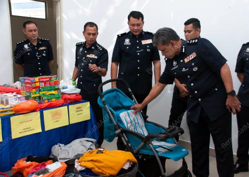 TANGKAPAN DAN KES BARANG CURI