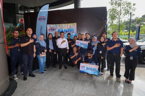 PELEPASAN KONVOI BANTUAN BANJIR SKUAD PRIHATIN MYIPO