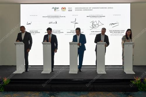 MOU ANTARA NESTLE DAN MSPO