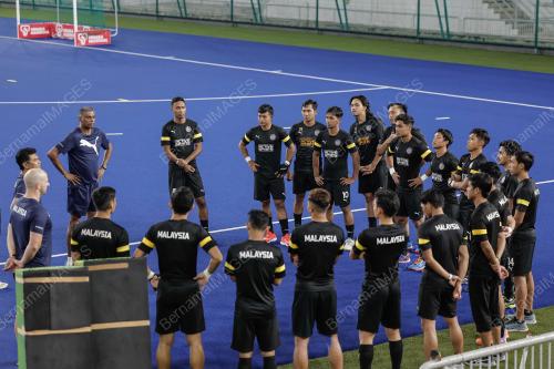 SESI LATIHAN PASUKAN HOKI KEBANGSAAN