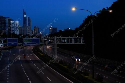 TINJAUAN TRAFIK KL HARI RAYA KEDUA - MALAM