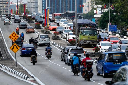 JALAN UTAMA KUALA LUMPUR KEMBALI SESAK - PKP
