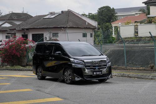 BEBERAPA KENDERAAN MEMBAWA MENTERI TIBA DI RUMAH PERDANA MENTERI