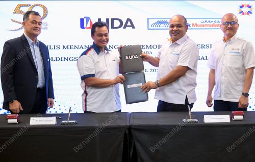 MAJLIS MENANDATANGANI MEMORANDUM PERSEFAHAMAN DI ANTARA UDA HOLDINGS BERHAD DENGAN BANK MUAMALAT MALAYSIA BERHAD