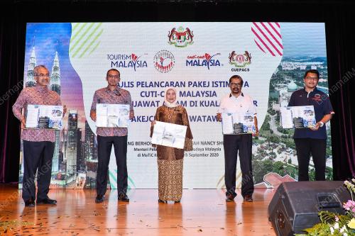 MAJLIS PELANCARAN PAKEJ ISTIMEWA CUTI-CUTI MALAYSIA BAGI PENJAWAT AWAM