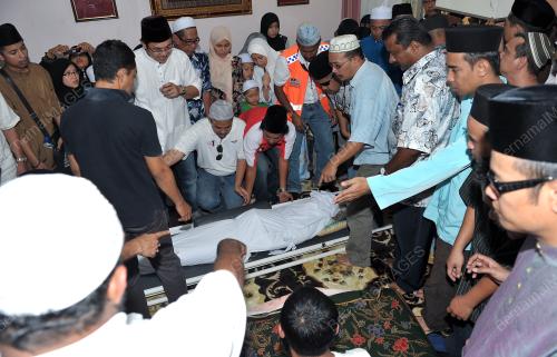 JENAZAH NORAMFAIZUL MOHD NOR