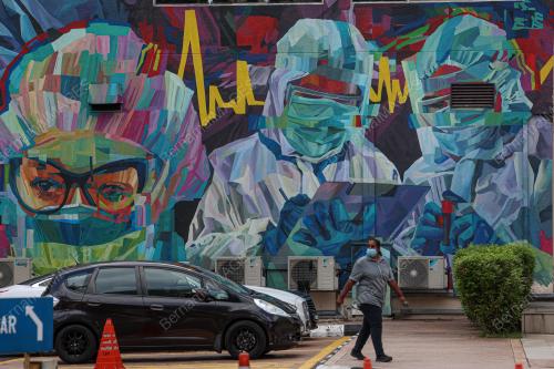 MURAL MENJADI LAMBANG PERJUANGAN FRONTLINER