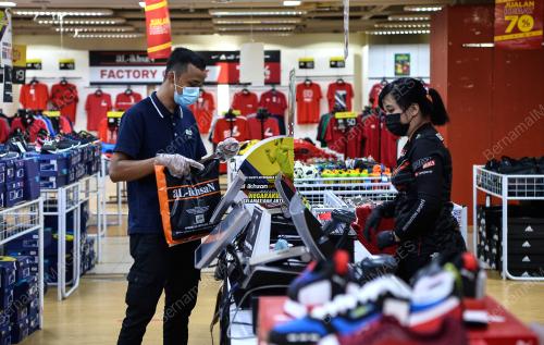 TINJAUAN KEDAI SUKAN DIBENARKAN BEROPERASI