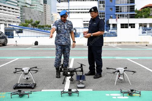 PENGGUNAAN DRON BAGI MENGAWAL BAGI PKP