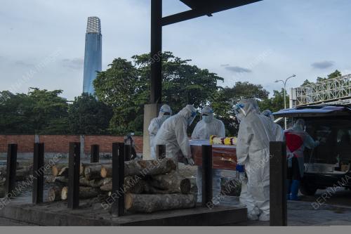 PENGKEBUMIAN PESAKIT COVID-19 INDIA