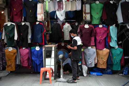 JALAN T.A.R LENGANG - PENIAGA TIADA PELANGGAN