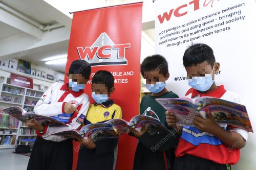 INISIATIF CSR WCT GIVES 'BRIGHTENING LIVES'