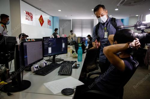 SERBUAN PUSAT JUDI DI MONT KIARA
