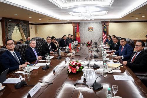 COURTESY CALL FROM KYRGYZ REPUBLIC