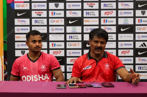 SIDANG MEDIA PASUKAN HOKI REMAJA INDIA