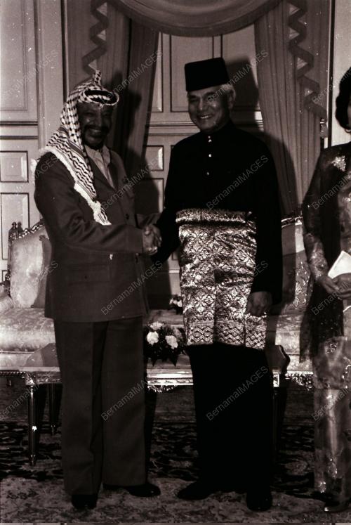 YANG DI-PERTUAN AGONG RAI YASSER ARAFAT
