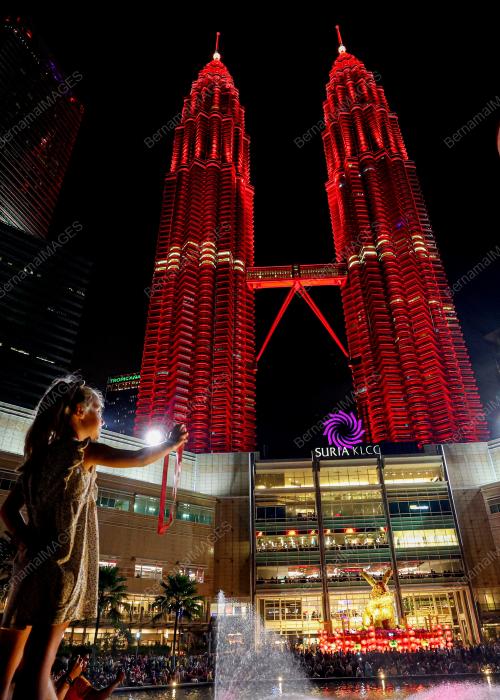 SEMANGAT TAHUN BARU CINA DI KLCC