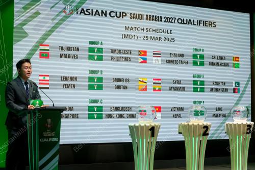 CABUTAN UNDIAN KELAYAKAN PIALA ASIA 2027