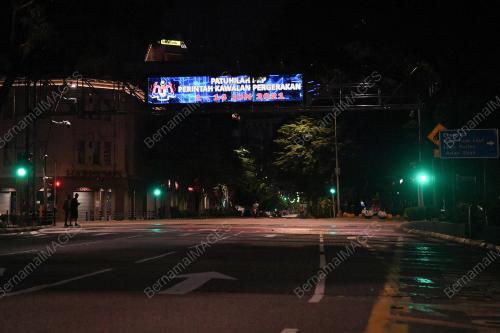TINJAUAN TOTAL LOCKDOWN KL - MALAM
