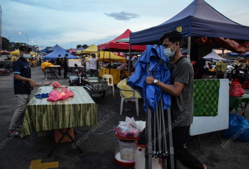 HARI TERAKHIR BAZAAR DI SELANGOR BEROPERASI