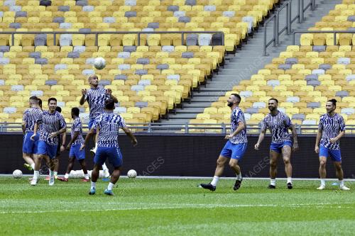 LATIHAN RASMI MENJELANG FINAL PIALA FA