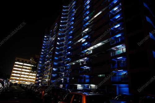 KEMPEN 'LIGHT IT BLUE' BARISAN HADAPAN MELAWAN COVID-19
