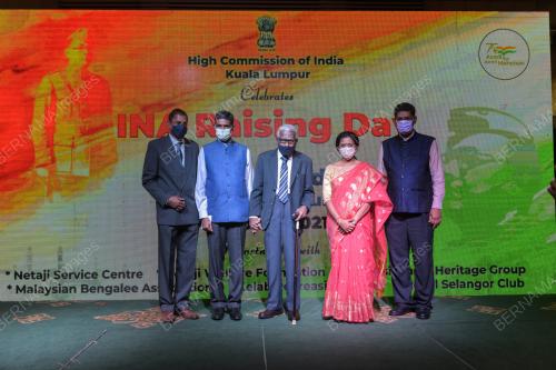 INDIAN NATIONAL ARMY (INA) RAISING DAY CELEBRATIONS