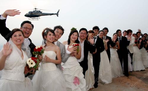 WEDDING MADE IN THE SKY