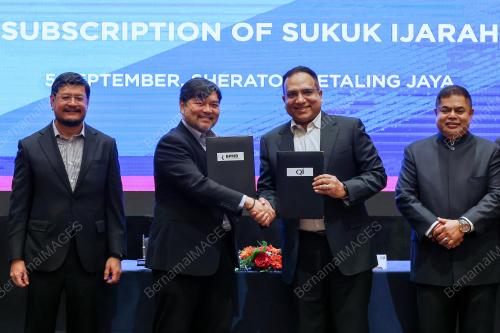 MAJLIS MENANDATANGANI PERJANJIAN LANGGANAN SUKUK IJARAH