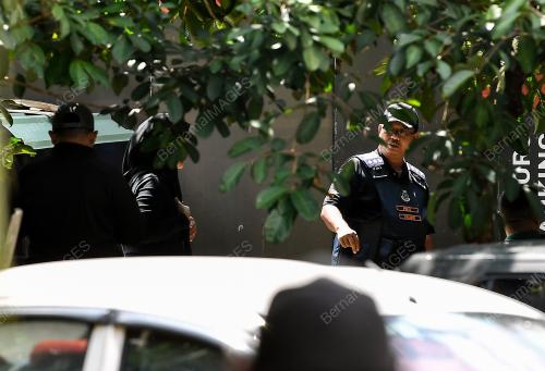 UNIT FORENSIK TIBA DI LOKASI ZAYN RAYYAN