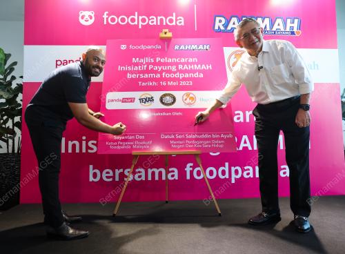 PELANCARAN INISIATIF PAYUNG RAHMAH BERSAMA FOODPANDA
