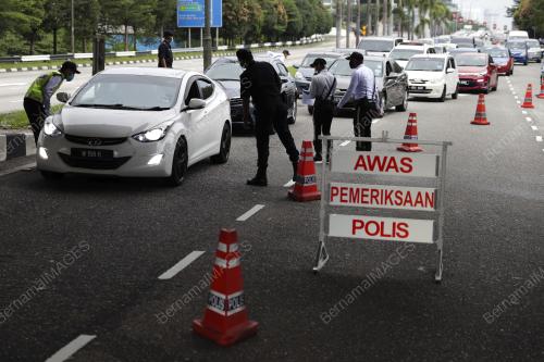 SEKATAN JALAN RAYA - PERINTAH KAWALAN PERGERAKAN
