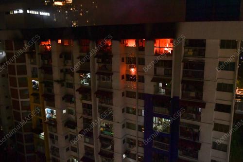 KEBAKARAN FLAT SRI SABAH