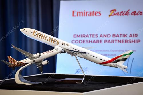 EMIRATES AND BATIK AIR PARTNERSHIP