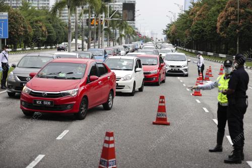 SEKATAN JALAN RAYA - PERINTAH KAWALAN PERGERAKAN