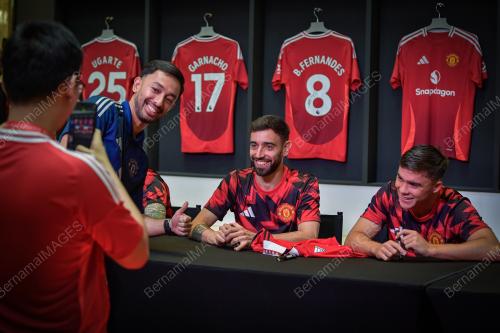 SESI TEMU MESRA BINTANG MANCHESTER UNITED