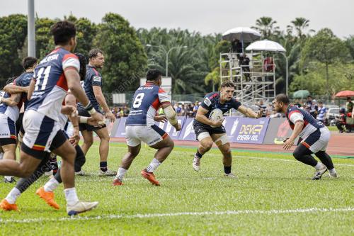 KEJOHANAN RAGBI ASIA 2024 : MALAYSIA VS HONG KONG