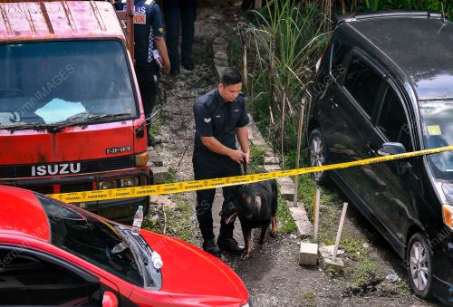 UNIT FORENSIK TIBA DI LOKASI ZAYN RAYYAN