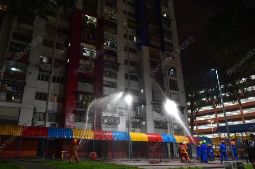 KEBAKARAN FLAT SRI SABAH