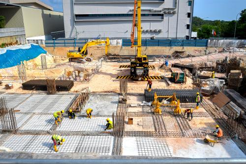 PERASMIAN PECAH TANAH HANAN TOWER