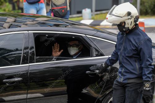 KETUA-KETUA PARTI MENGADAP YDP AGONG