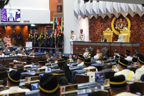 ISTIADAT PEMBUKAAN PENGGAL KEDUA PARLIMEN KE-15