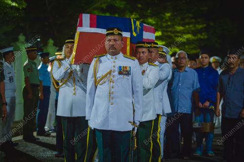 JENAZAH ALLAHYARHAM JENERAL TUN DR MOHAMED HASHIM
