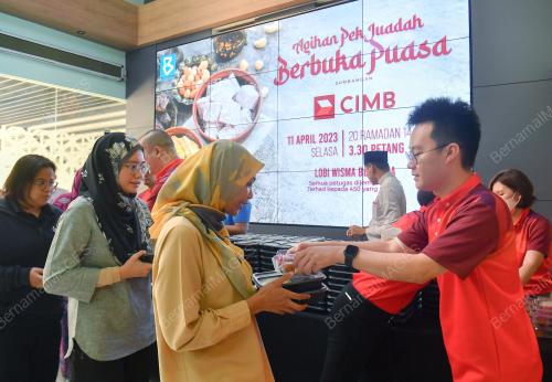 AGIHAN JUADAH BERBUKA PUASA CIMB